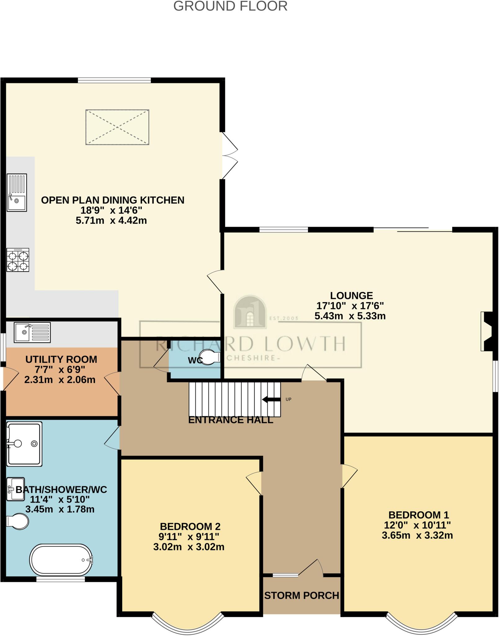 Milton Drive, Poynton floorplan