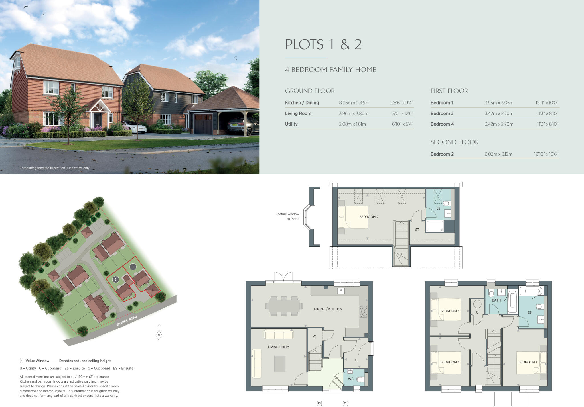 Fuggle Hop Close, Tongham, Surrey, GU10 floorplan