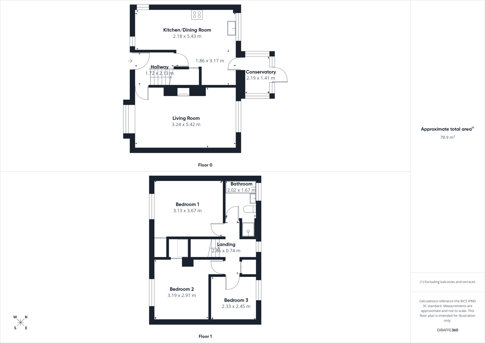 Rutland Avenue, Whitehaven, Cumbria, CA28 floorplan