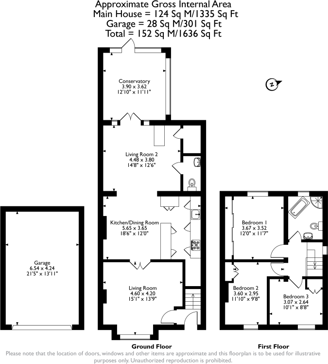 Stowe Grove, Leeds, West Yorkshire, LS9 floorplan