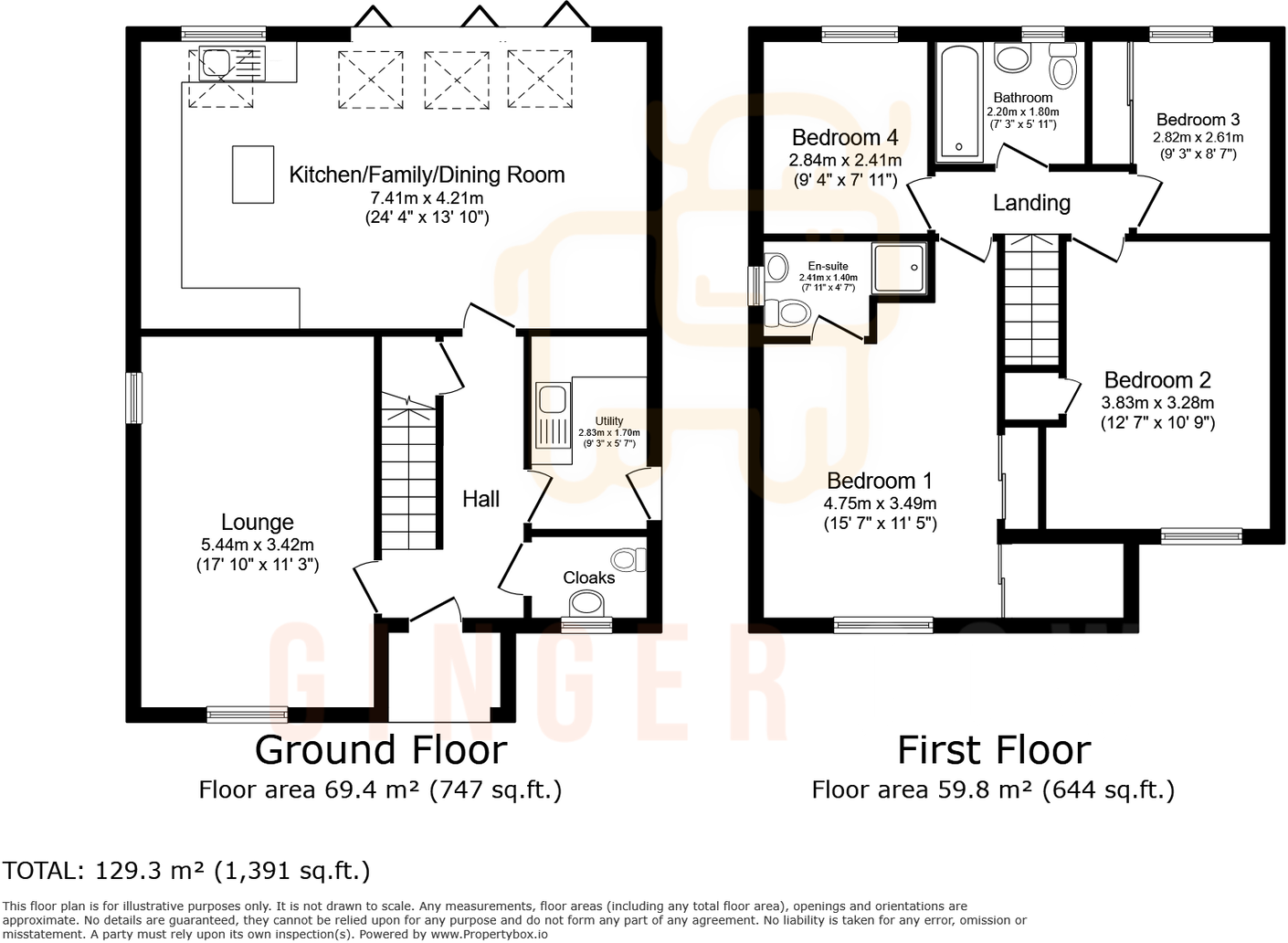 Oatlands Drive, Wixams floorplan