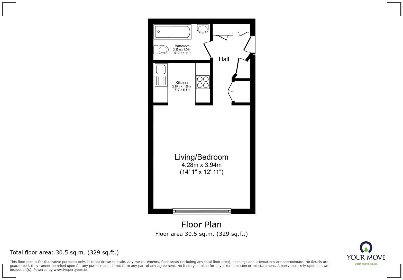 Croft Street, London, SE8 floorplan