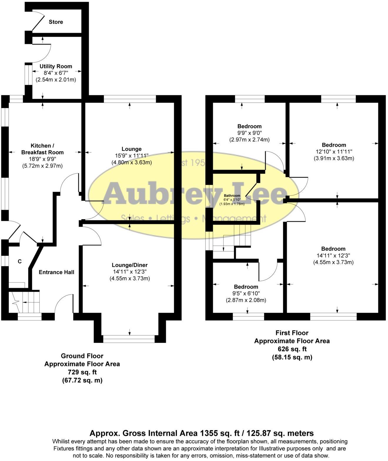 Queens Drive, Prestwich floorplan