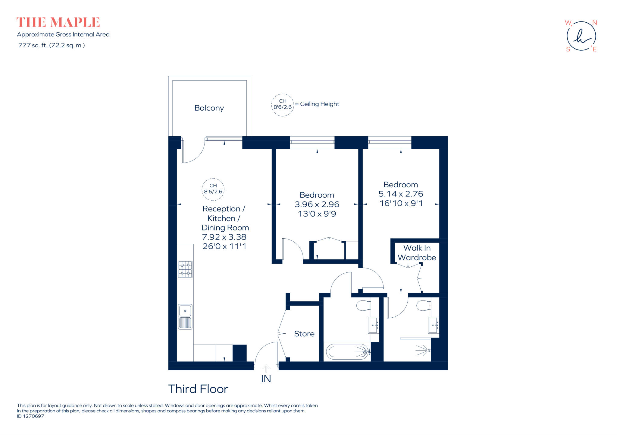 Aviator Drive London NW2 floorplan