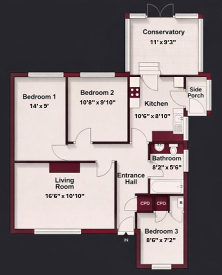 Rock Park, Ashburton floorplan