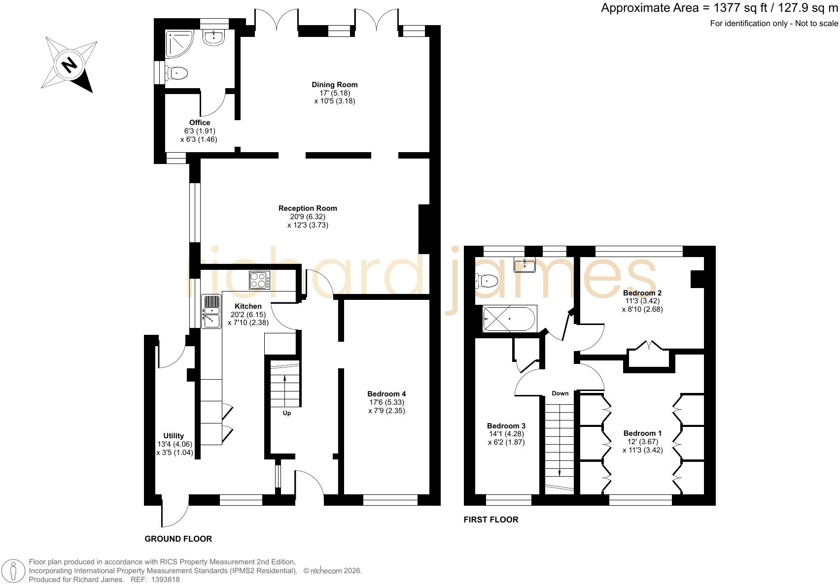 Stirling Close, Wroughton, Swindon, SN4 floorplan
