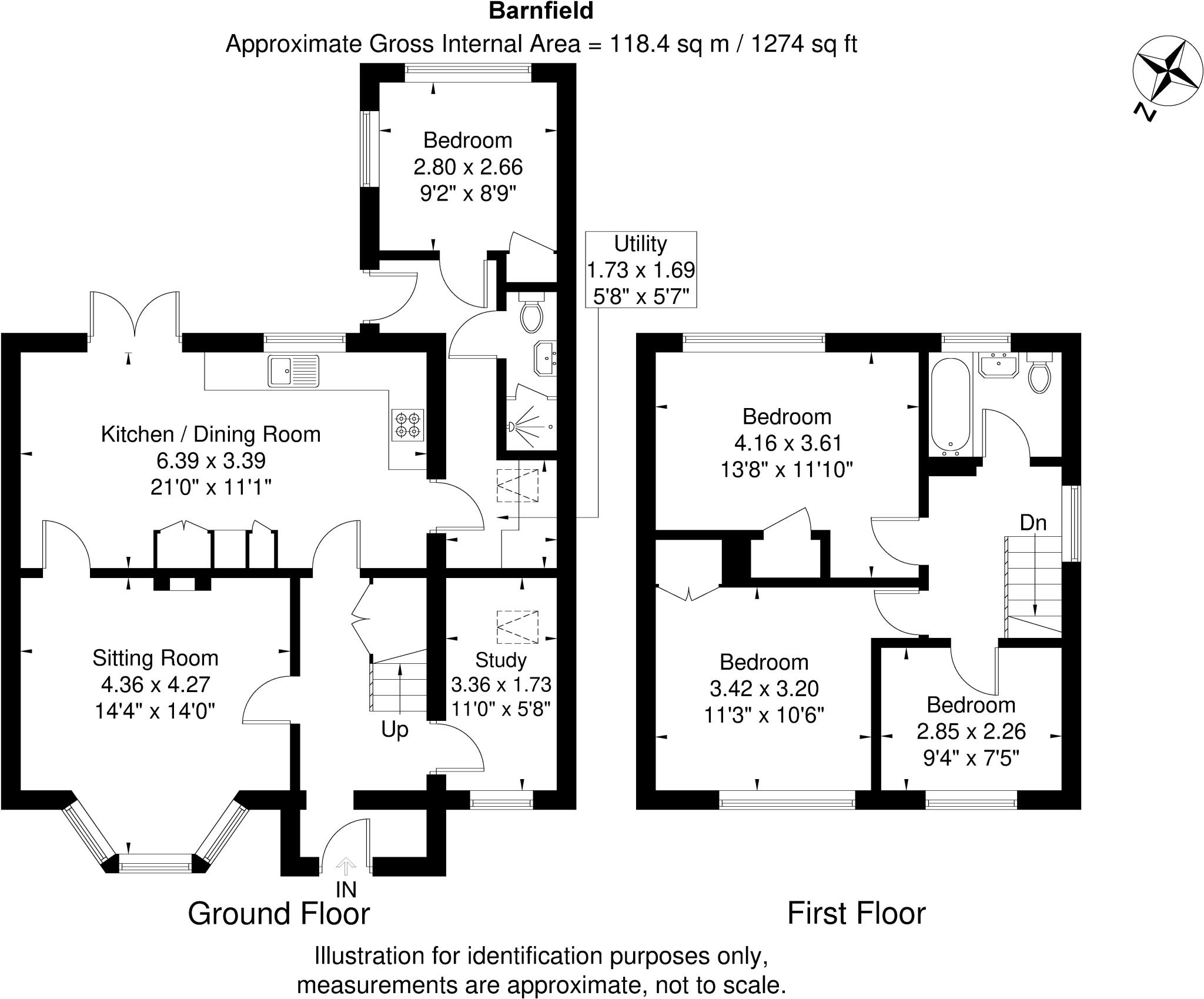 Barnfield, Cippenham floorplan