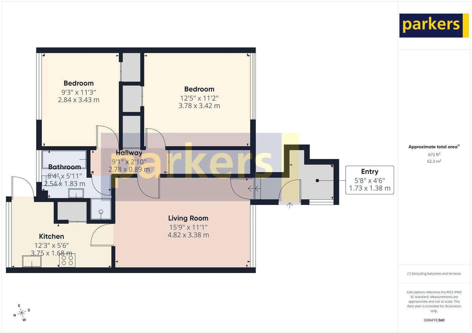 Wallace Close, Woodley, Reading, Berkshire, RG5 floorplan