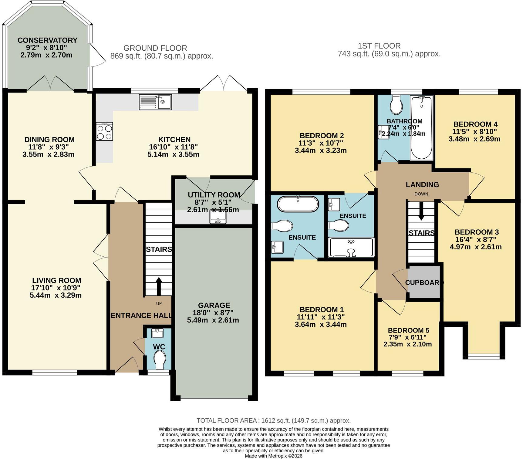 23, Churchward Drive, Telford, TF3 floorplan