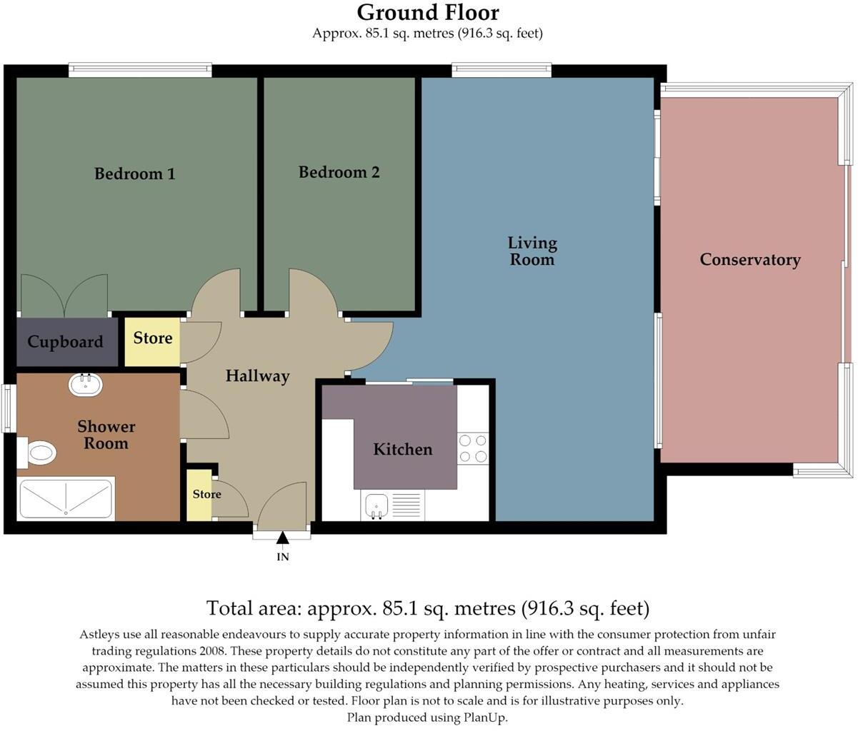 Willow Court, Clyne Common, Swansea floorplan