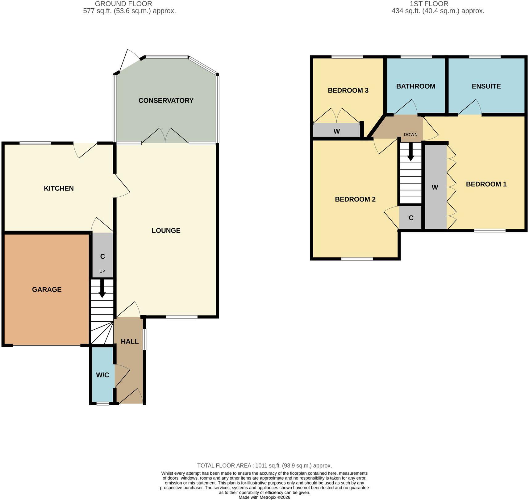 Grassholme Way, Eaglescliffe, TS16 floorplan