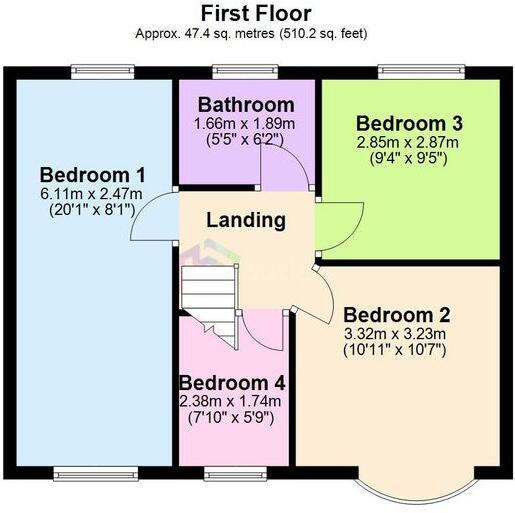 Norton Avenue, Sheffield, S12 floorplan