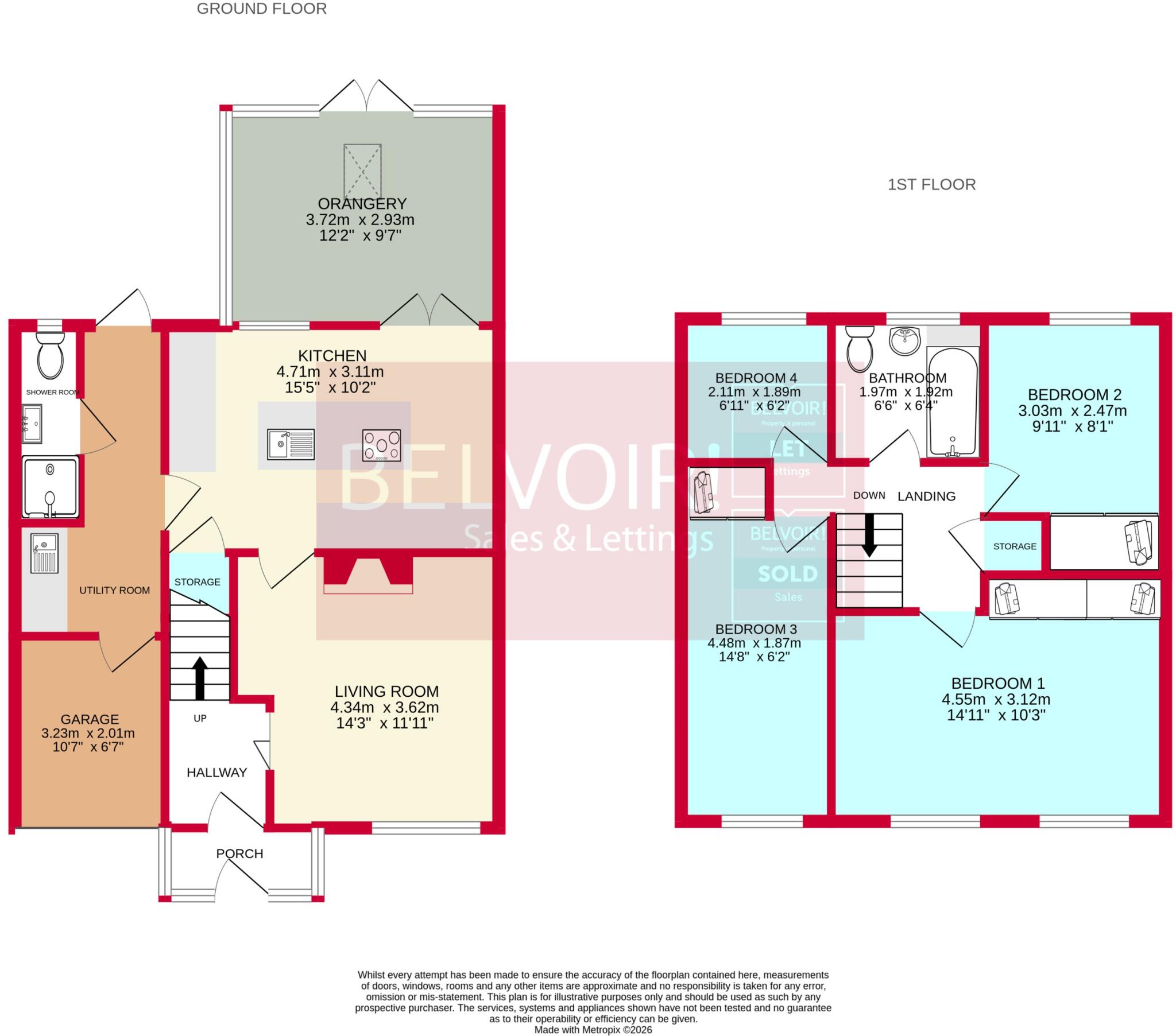 Rosewood Drive, Coppice Farm Estate, Willenhall, WV12 floorplan