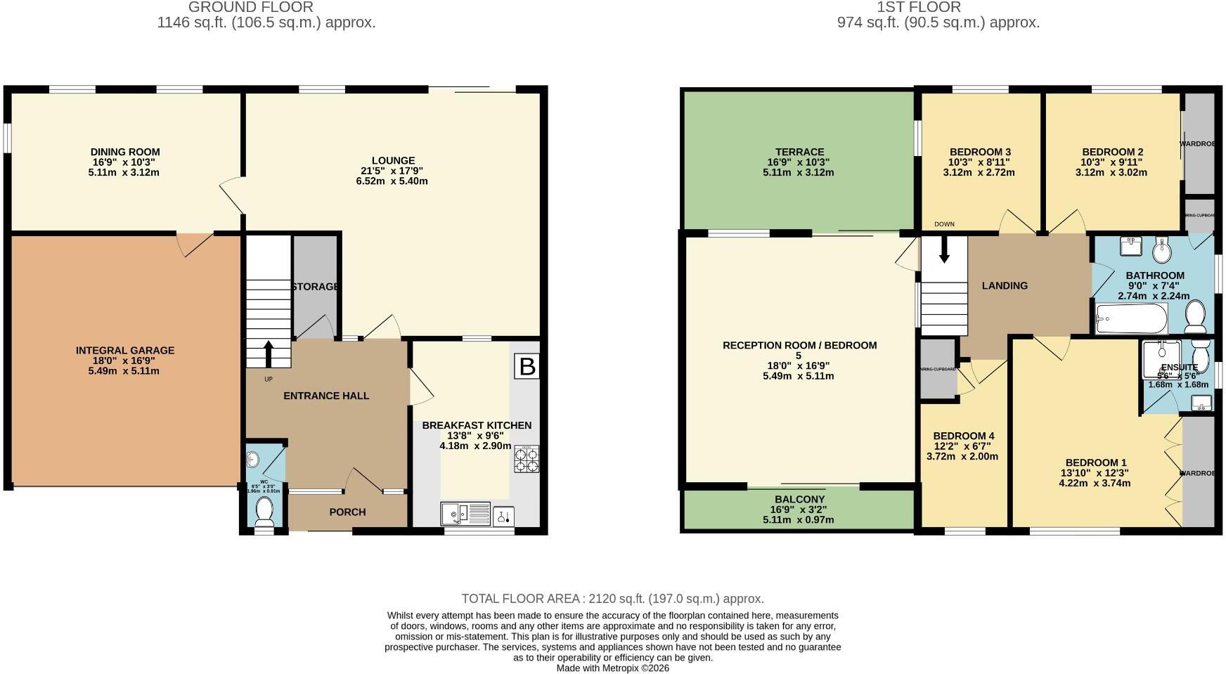 Green Pastures, Stockport floorplan