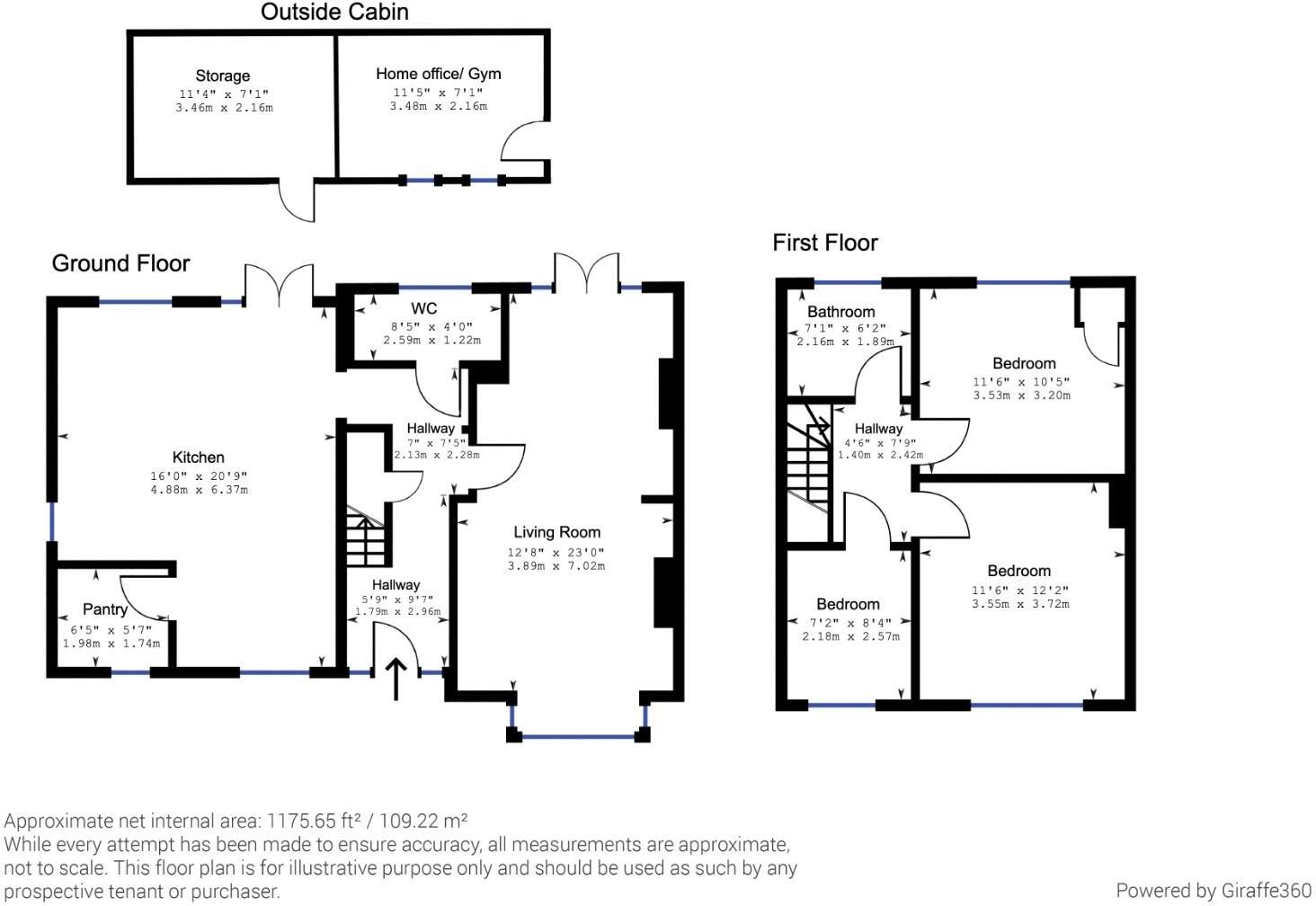 Broomwood Gardens, Pilgrims Hatch, Brentwood floorplan