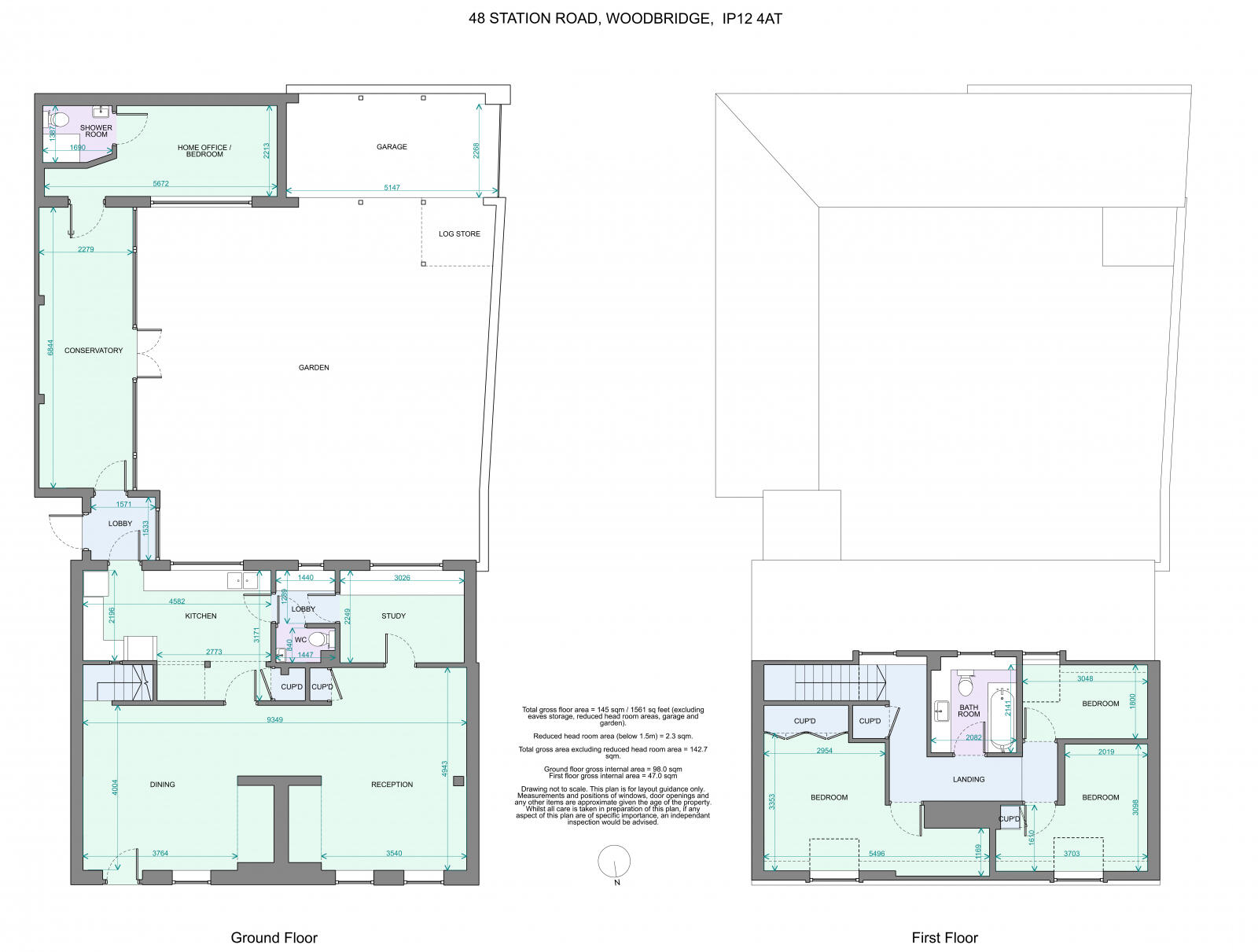 Station Road, Woodbridge, IP12 4AT floorplan