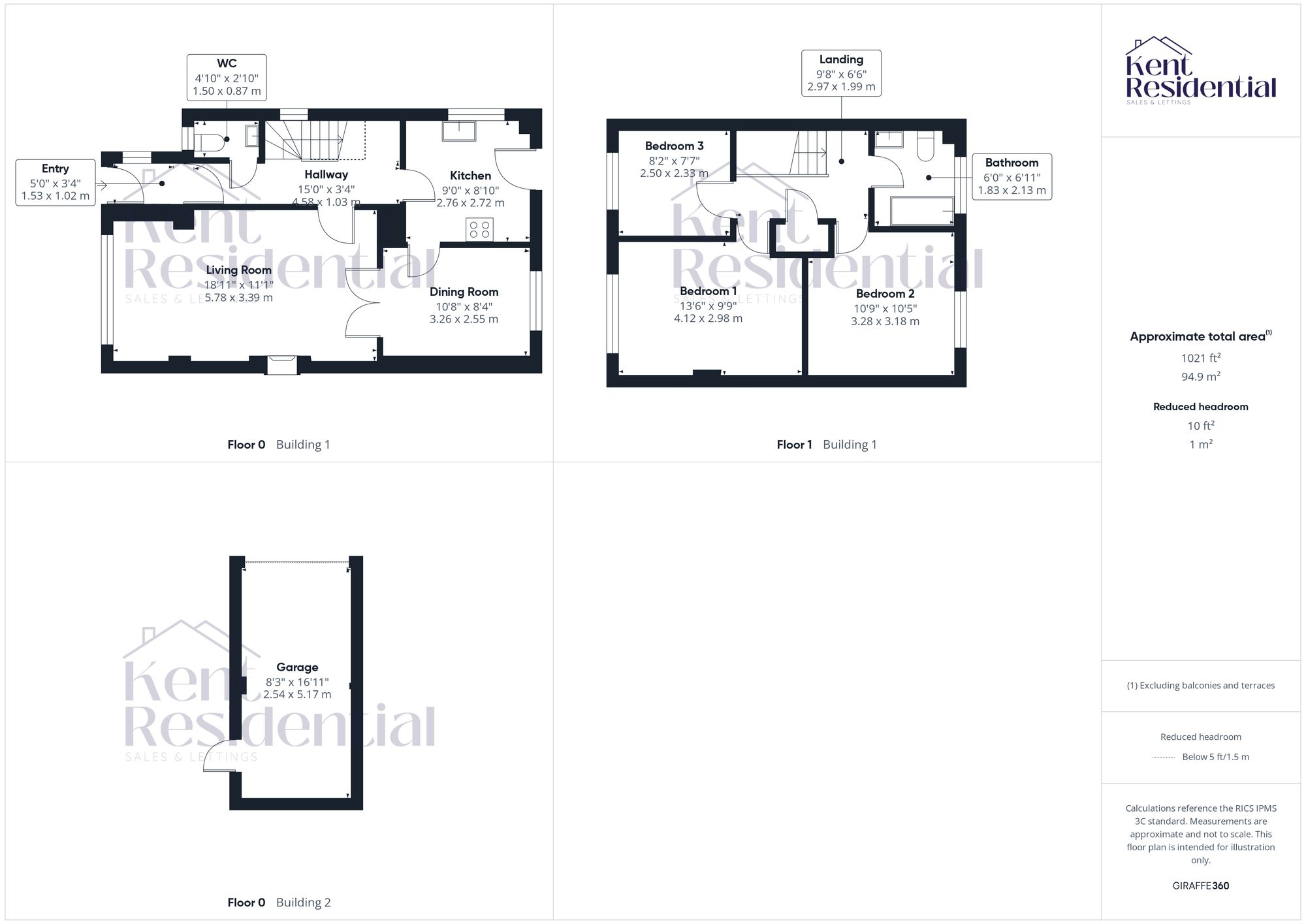 Cowdrey Close, Rochester, ME1 floorplan