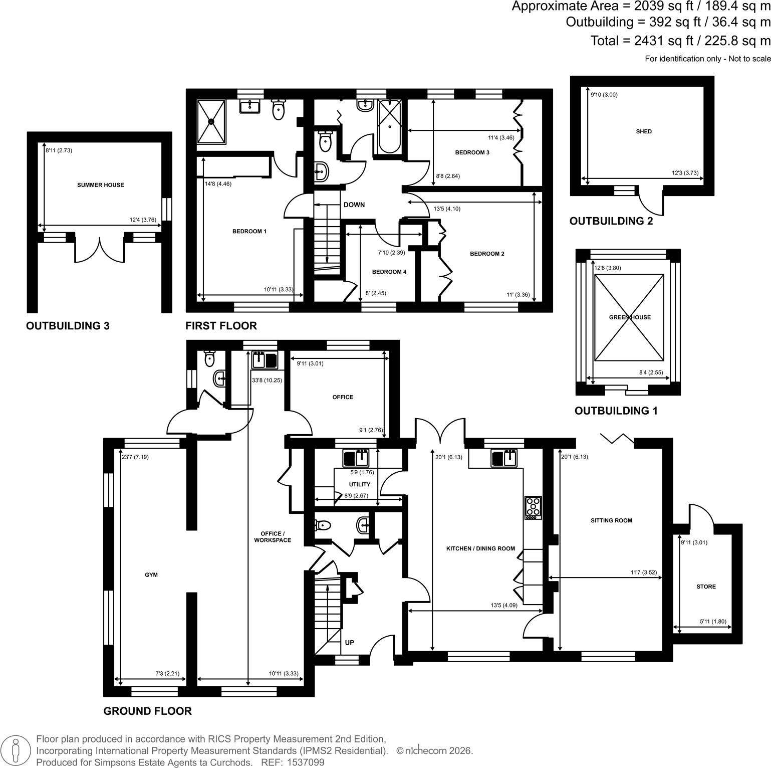 Gorsewood Road, St Johns, Woking, GU21 floorplan
