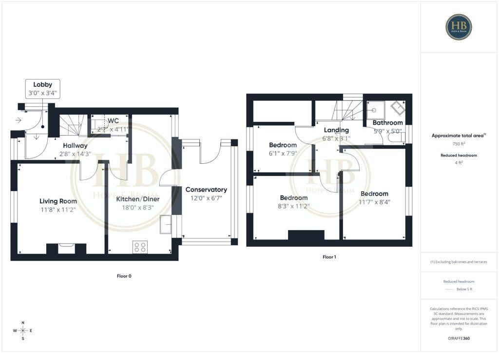 167 Coach Road, Sleights floorplan