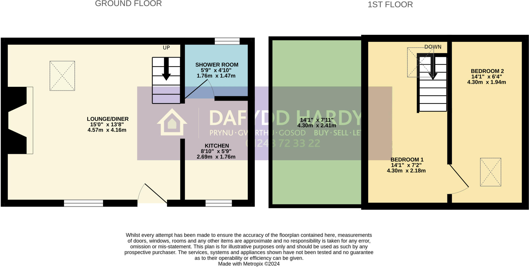 Caer Berllan, Braichmelyn, Bethesda, Bangor, LL57 floorplan