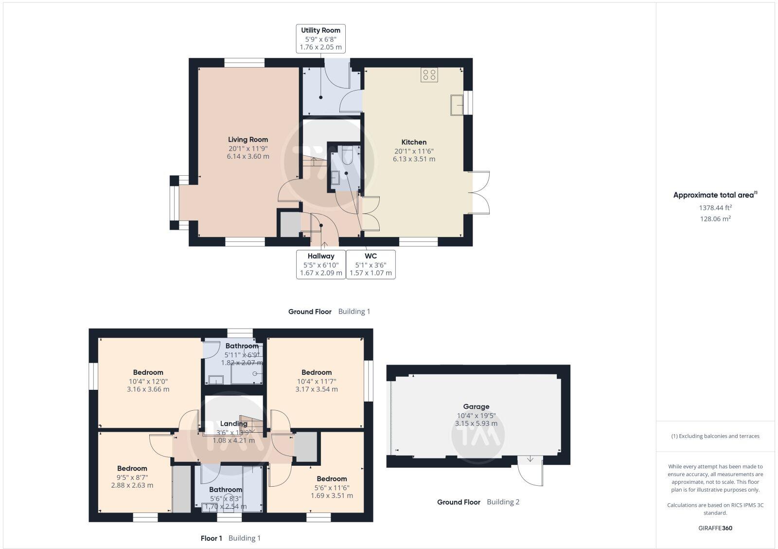Haynes Close, Sawtry, Huntingdon, PE28 floorplan