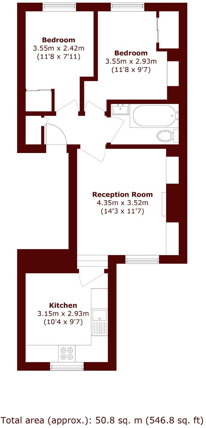 Westbourne Park Road, Notting Hill floorplan