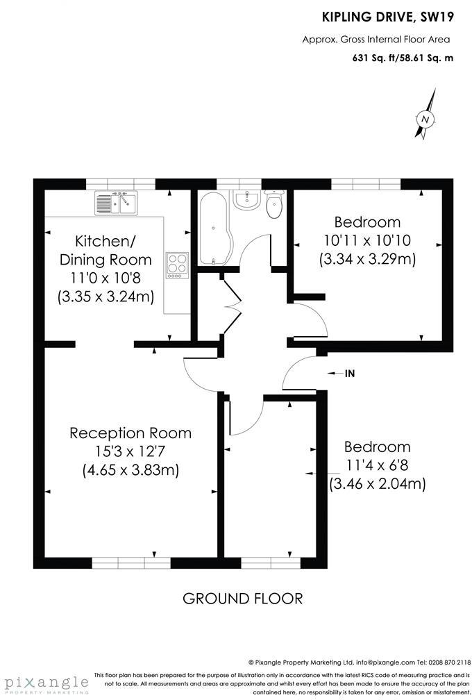 Kipling Drive, Wimbledon floorplan