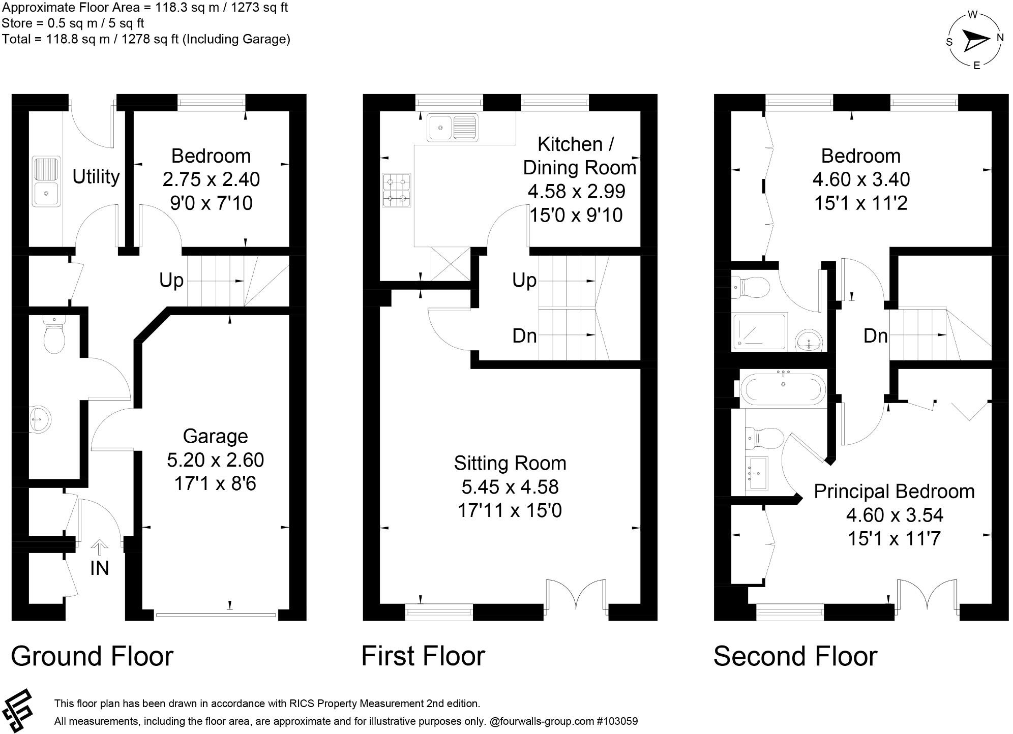 The Oaks, Newbury, Berkshire, RG14 7UX floorplan