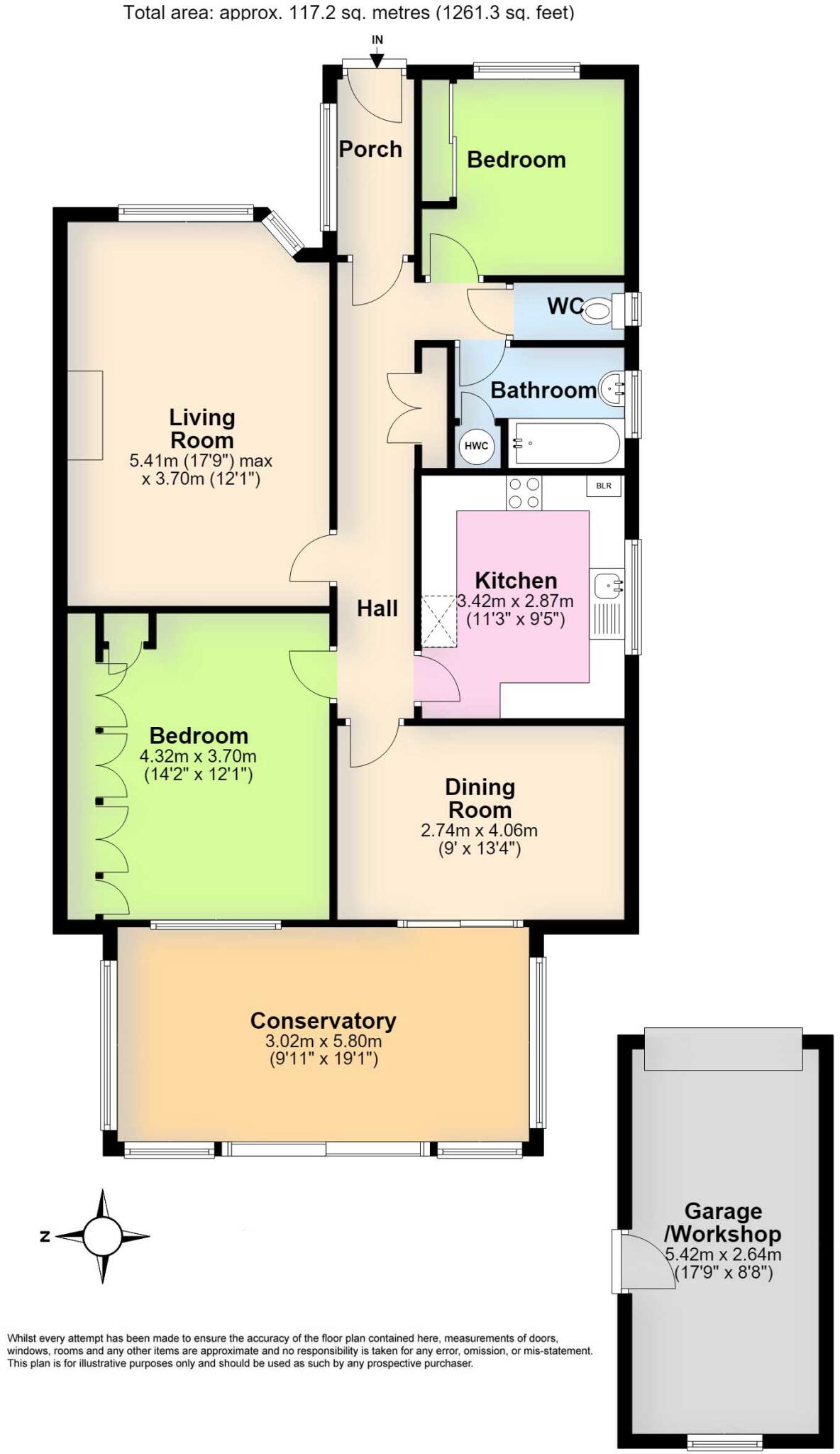 The Crescent, Lancing, West Sussex, BN15 floorplan