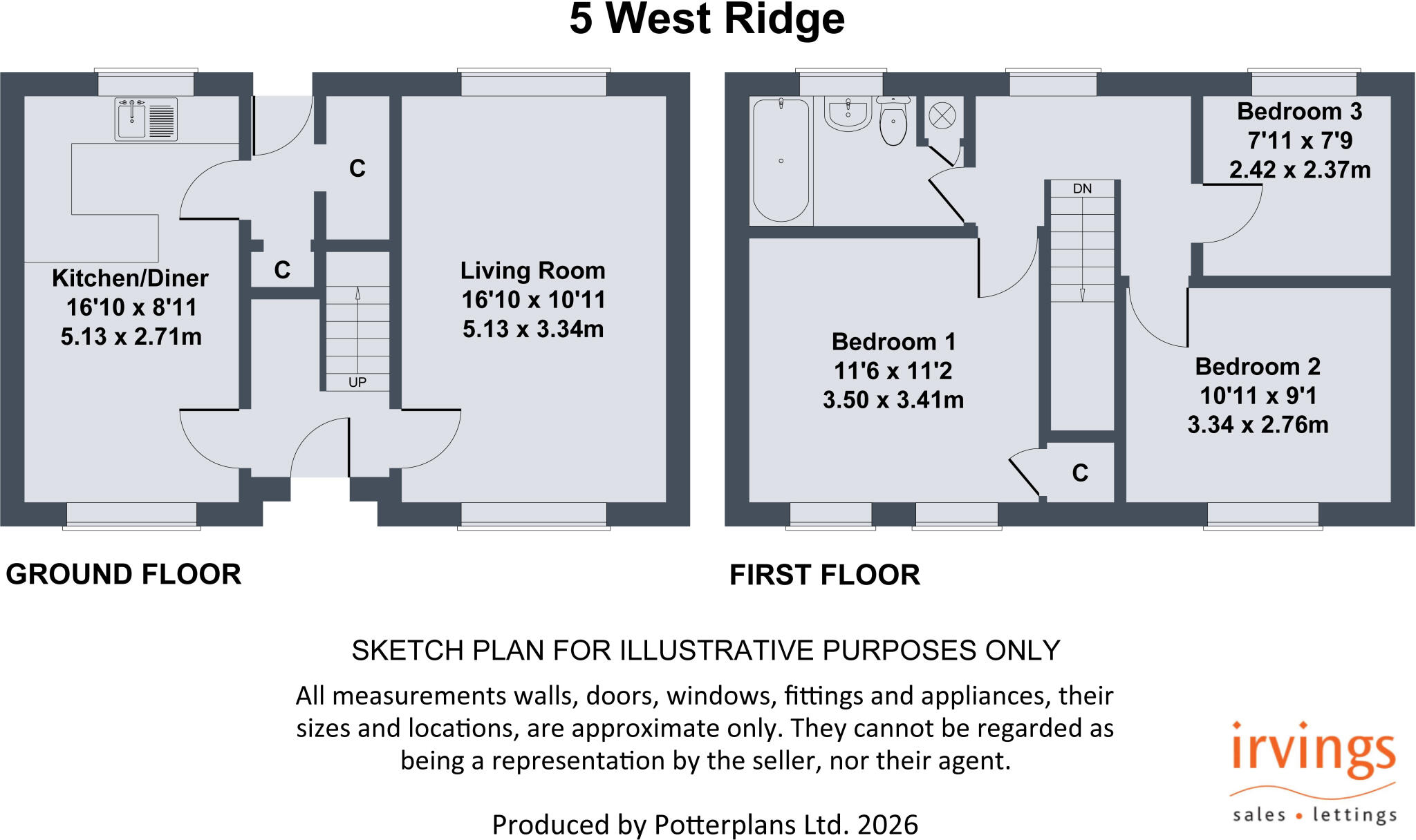 West Ridge, Moulton floorplan