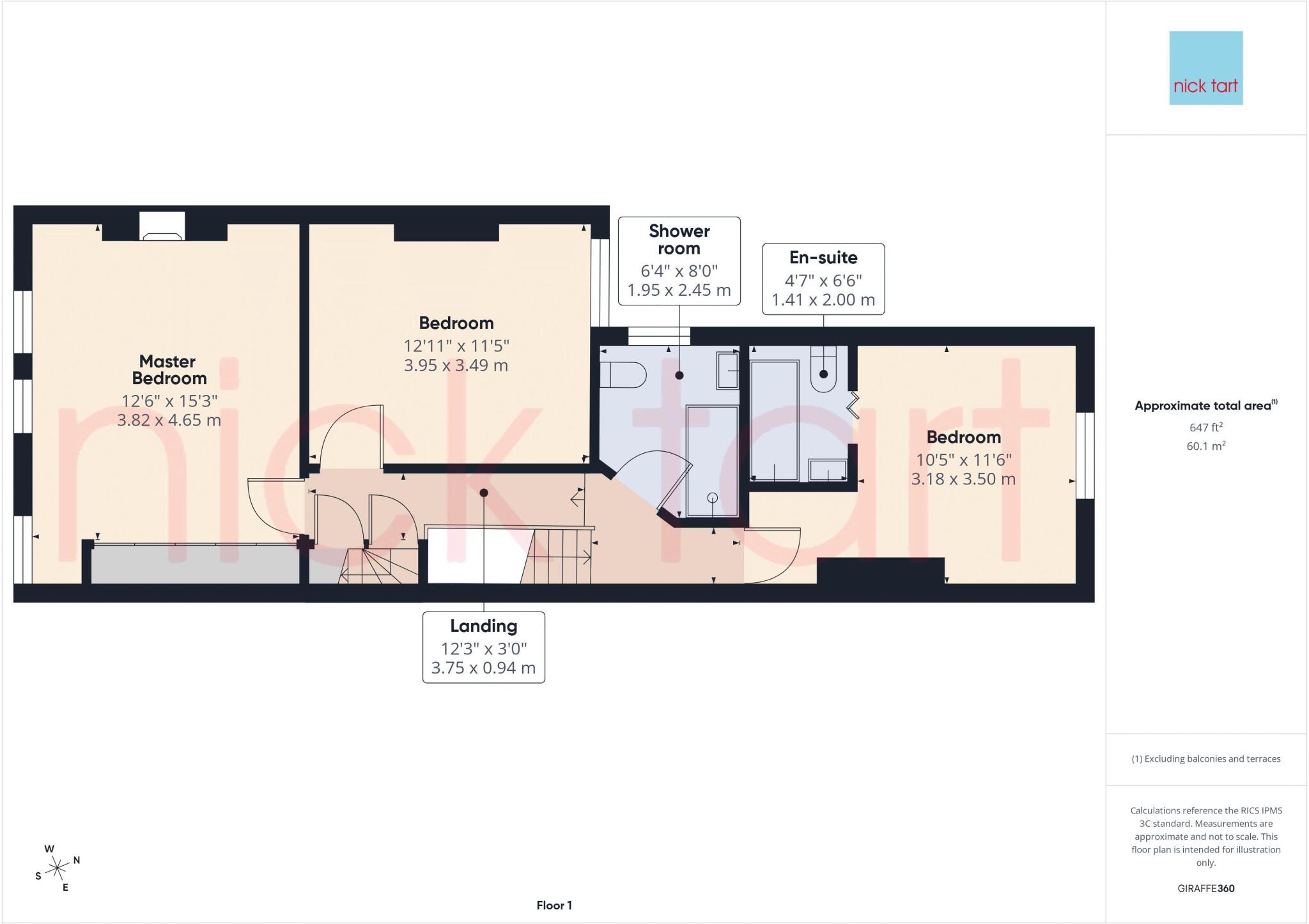 Clark Road, Compton, Wolverhampton, WV3  floorplan