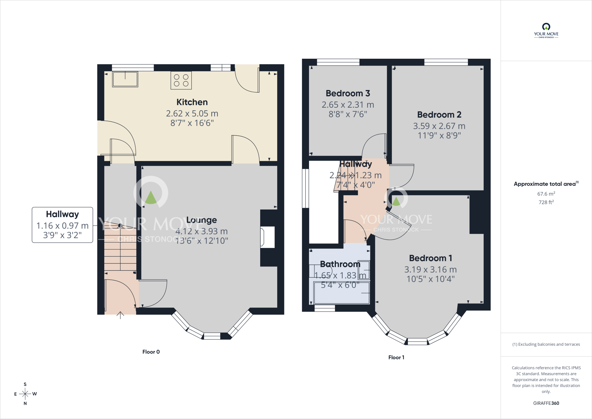 Monkridge Gardens, Gateshead, Tyne and Wear, NE11 floorplan