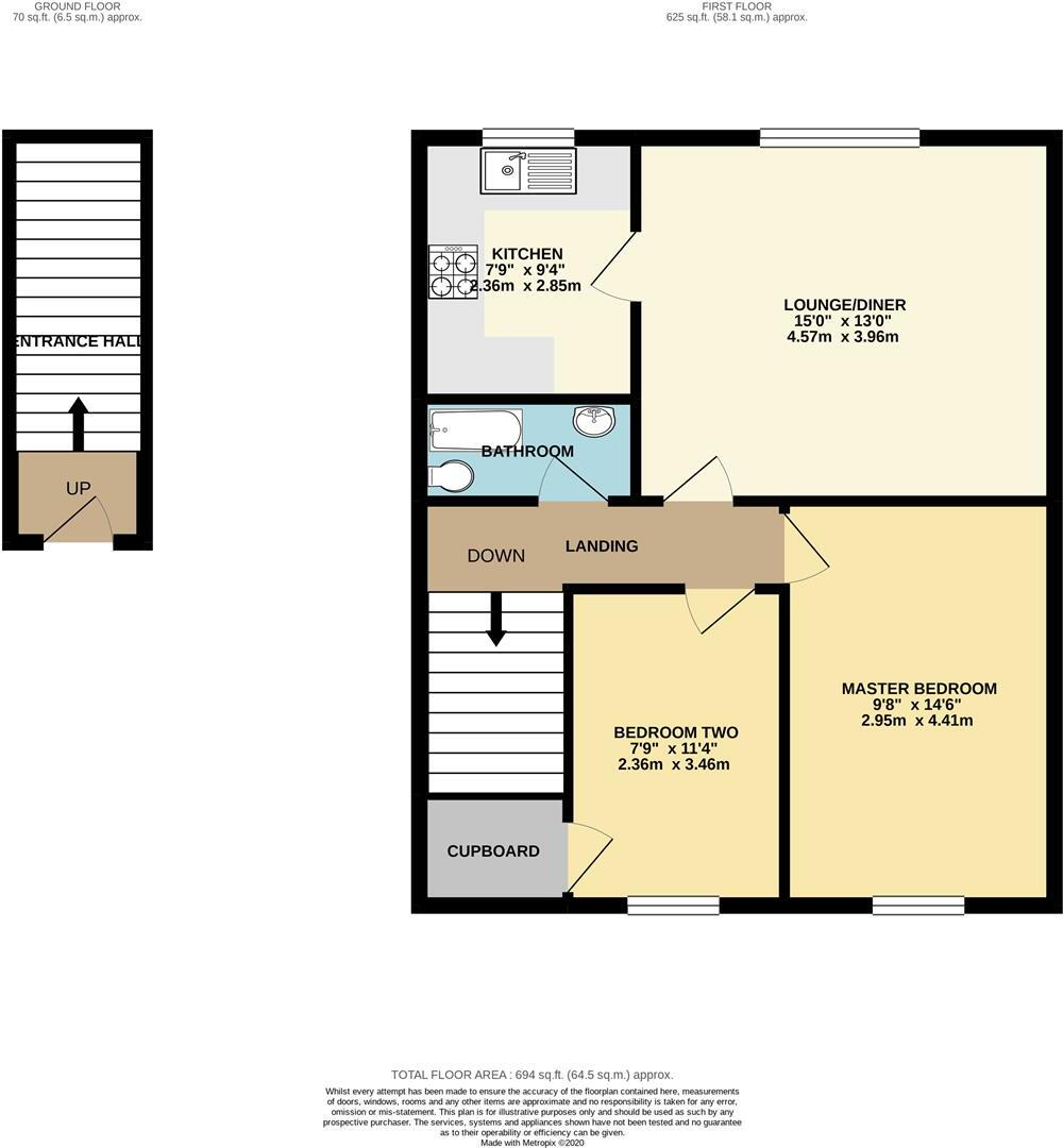 Heath Road South, Locks Heath floorplan