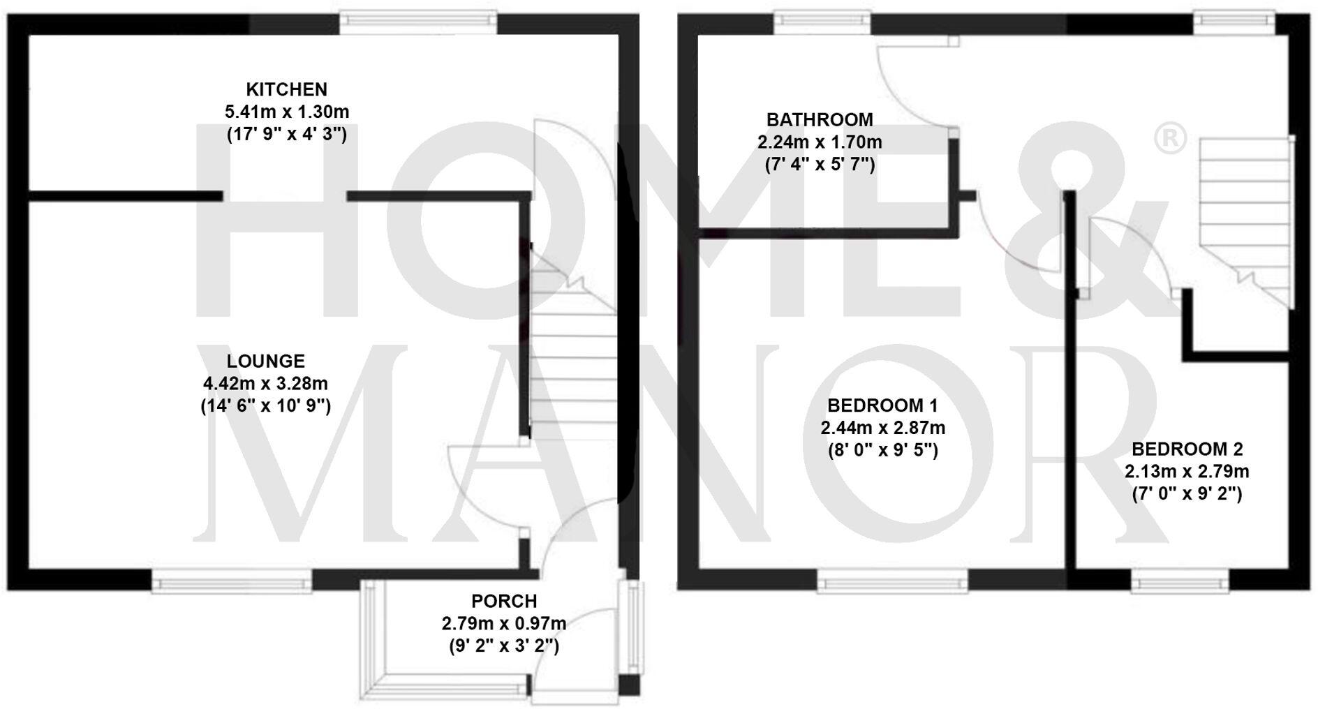 Houses Hill, Huddersfield, HD5 floorplan