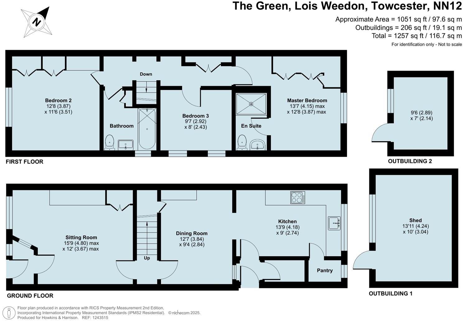 The Green, Lois Weedon, NN12 floorplan