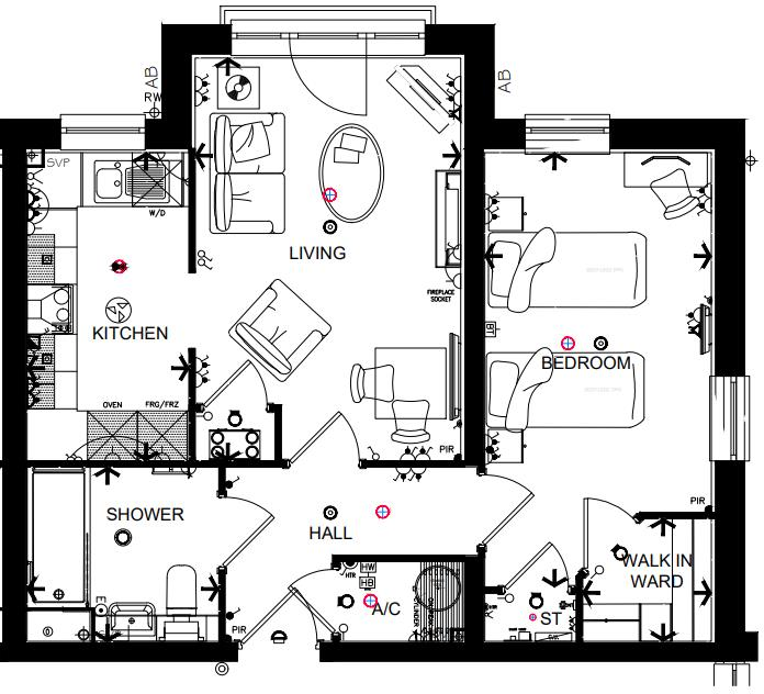 Gladwell Lodge, Didcot floorplan