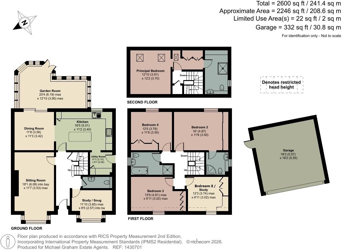 Hugh Parke Close, Loughton, Milton Keynes, Buckinghamshire, MK5 floorplan
