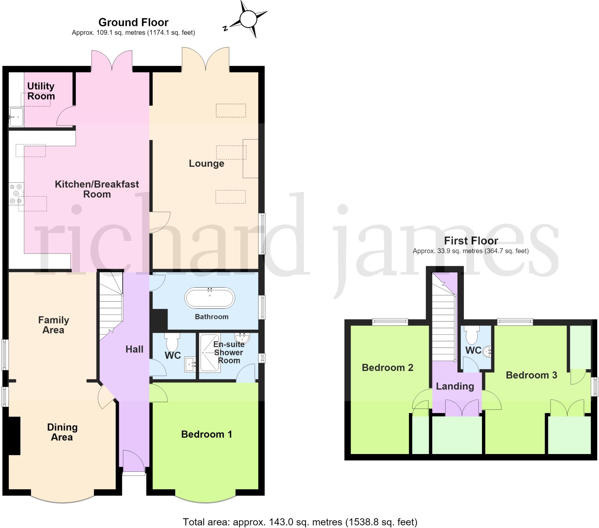 Fern Road, Rushden floorplan