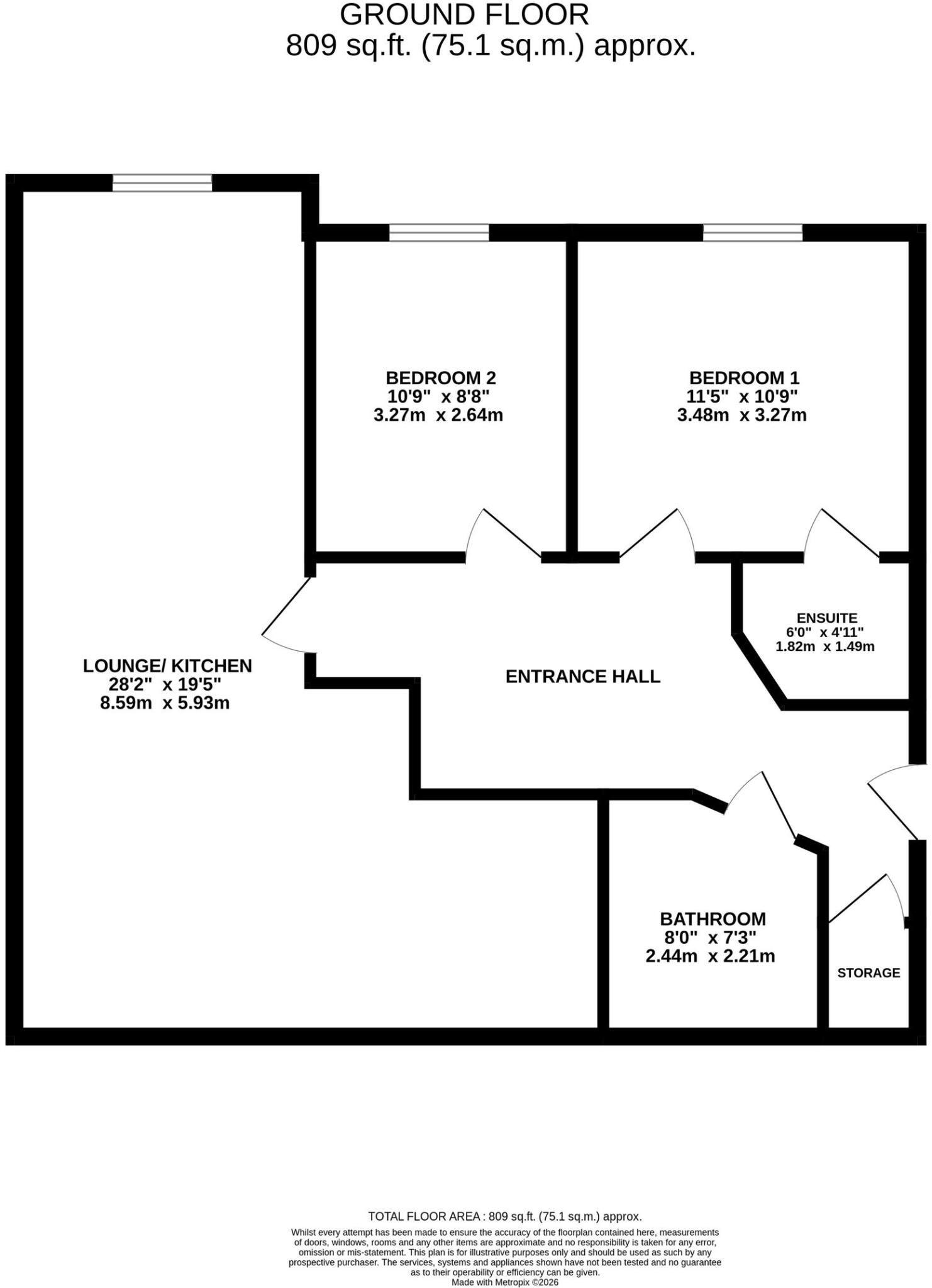 Rotary Way, Shavington, CW2 floorplan