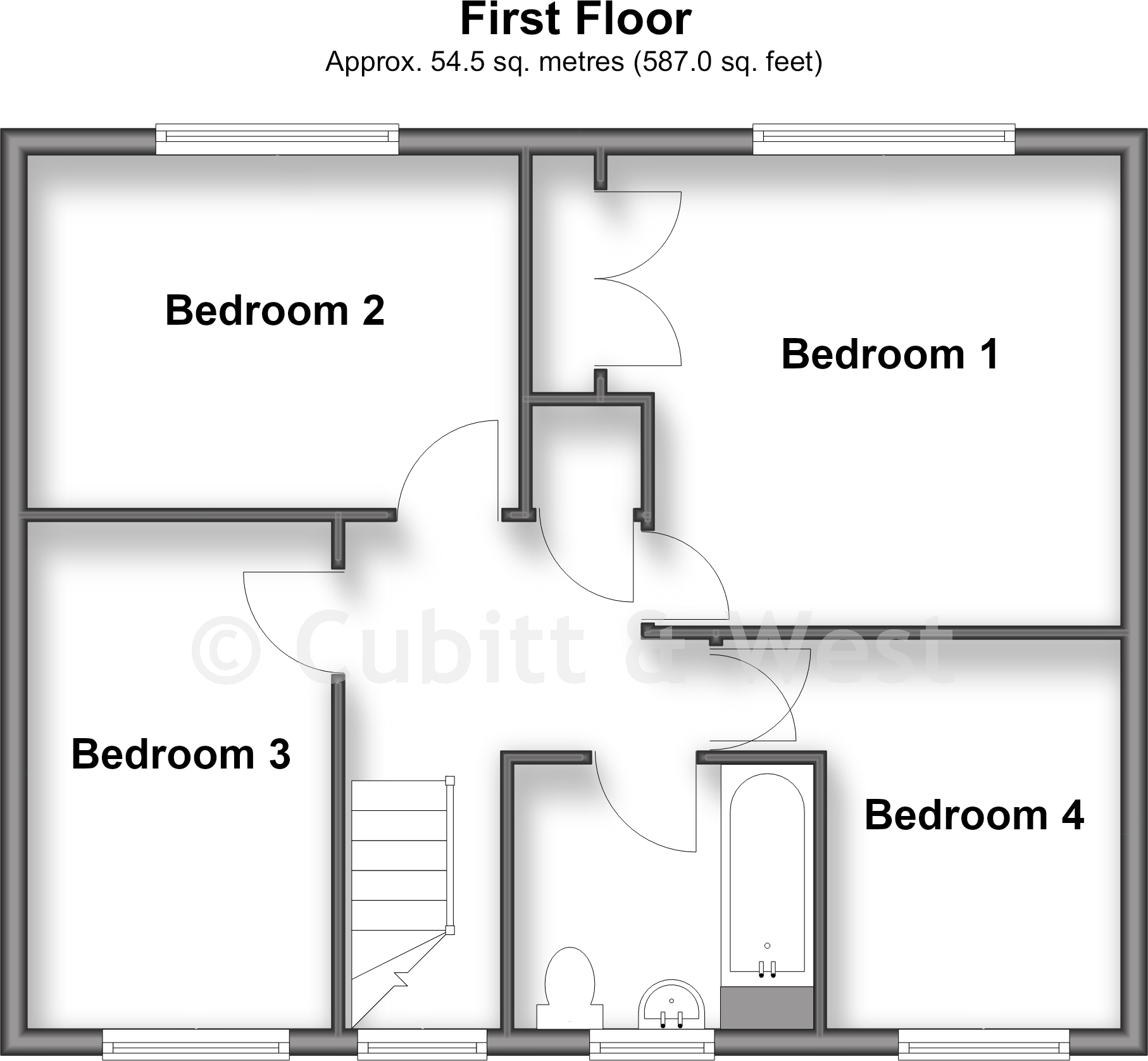 Bramley Close, Waterlooville, Hampshire floorplan