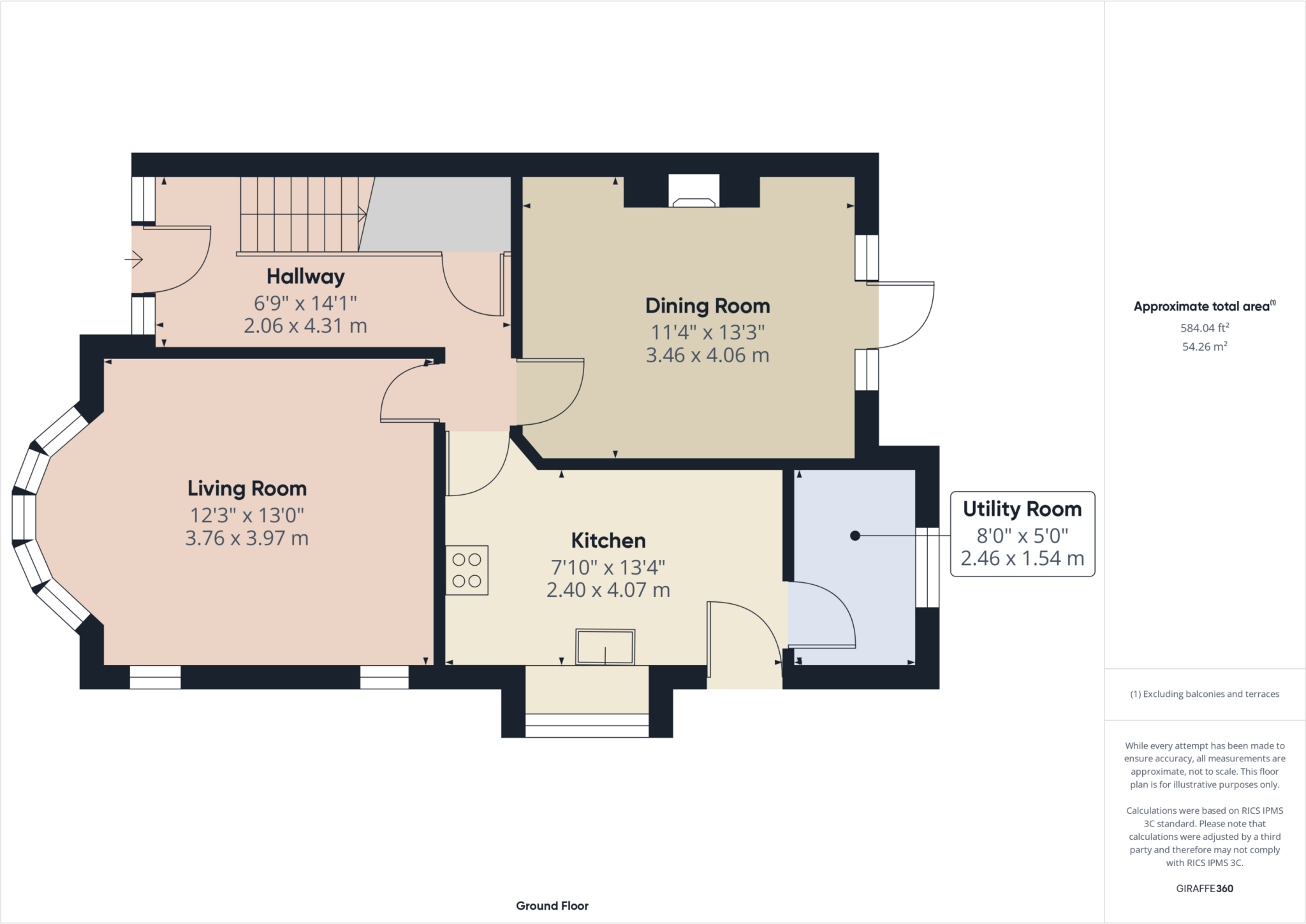 Albany Road, Derby floorplan