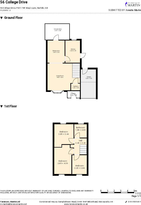 38, College Drive floorplan