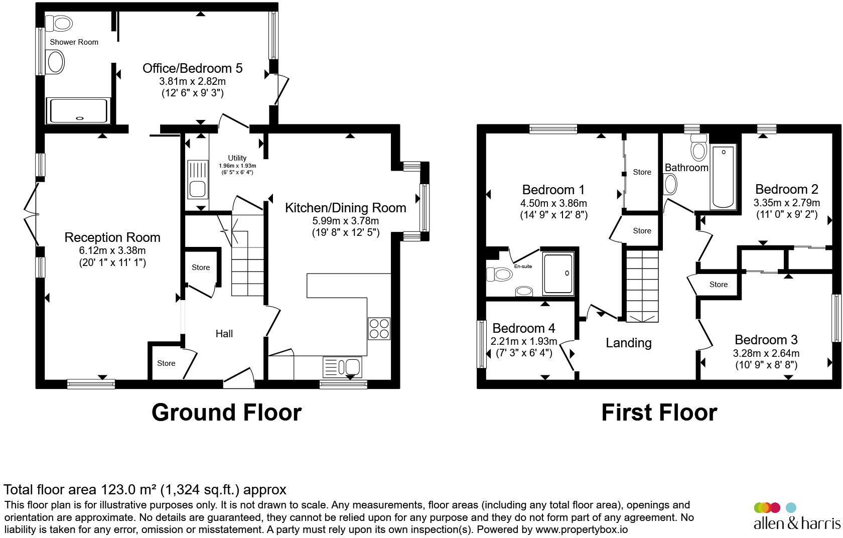 Queens Close, Watchfield, SWINDON floorplan