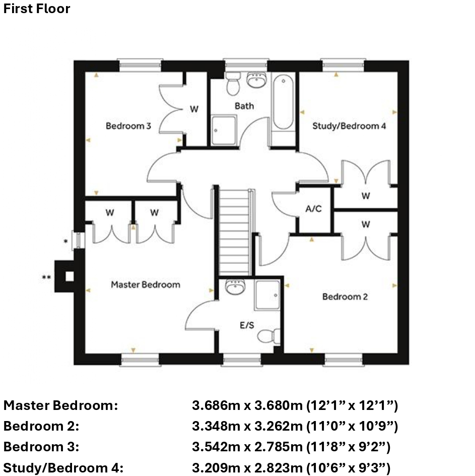 Trinity Rise, Ormesby St Margaret floorplan