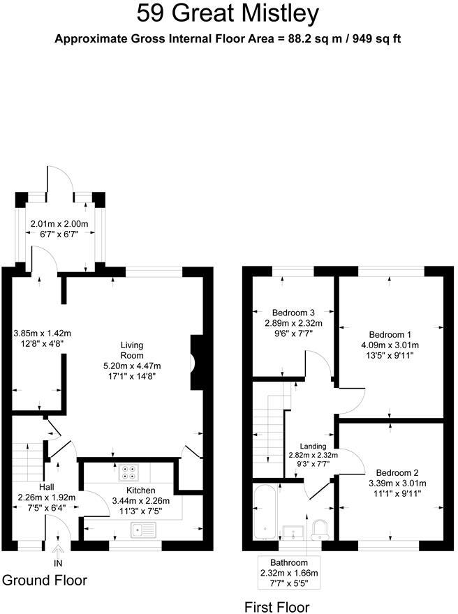 Great Mistley, Basildon floorplan