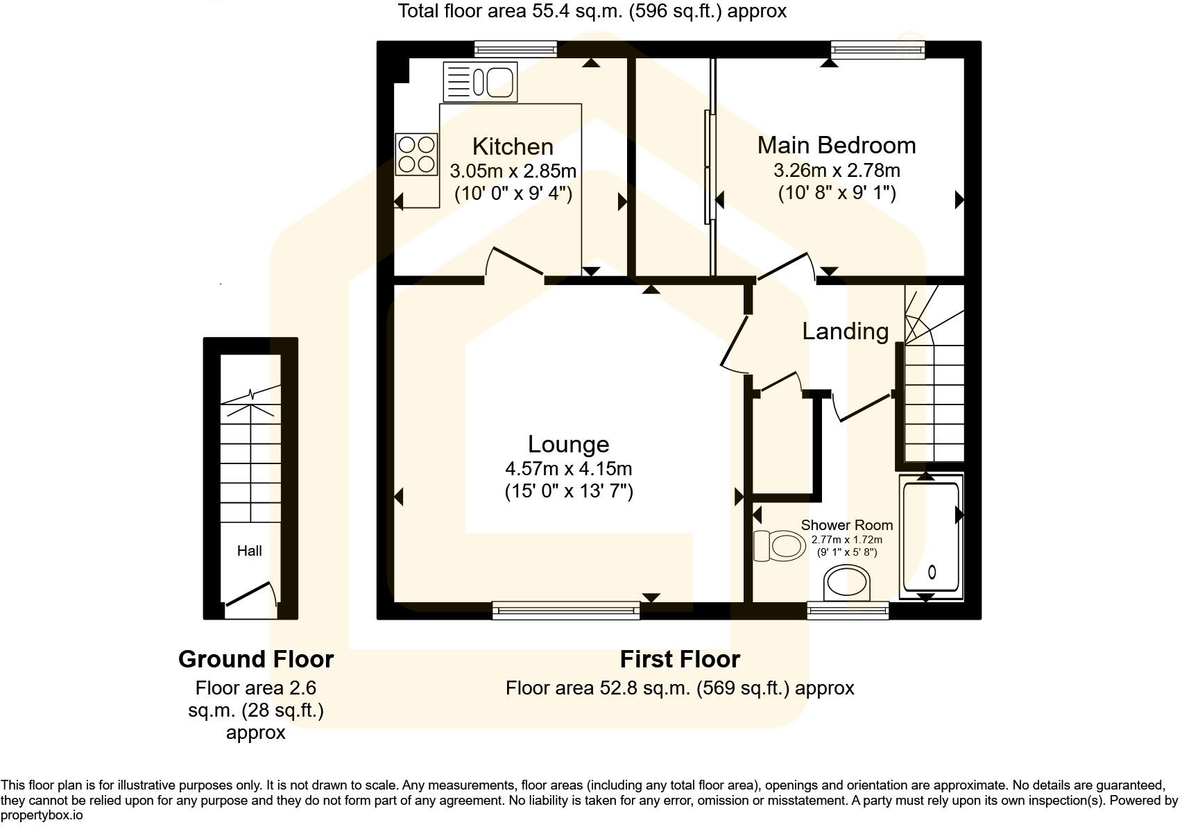 28 Rowes Mews, Newcastle upon Tyne, NE6 1TX floorplan