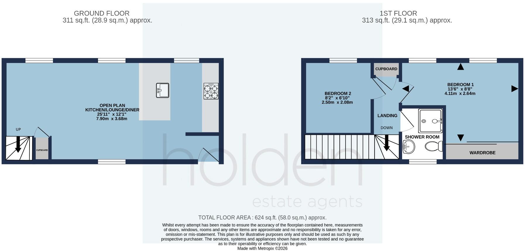 Church Walk, Maldon floorplan