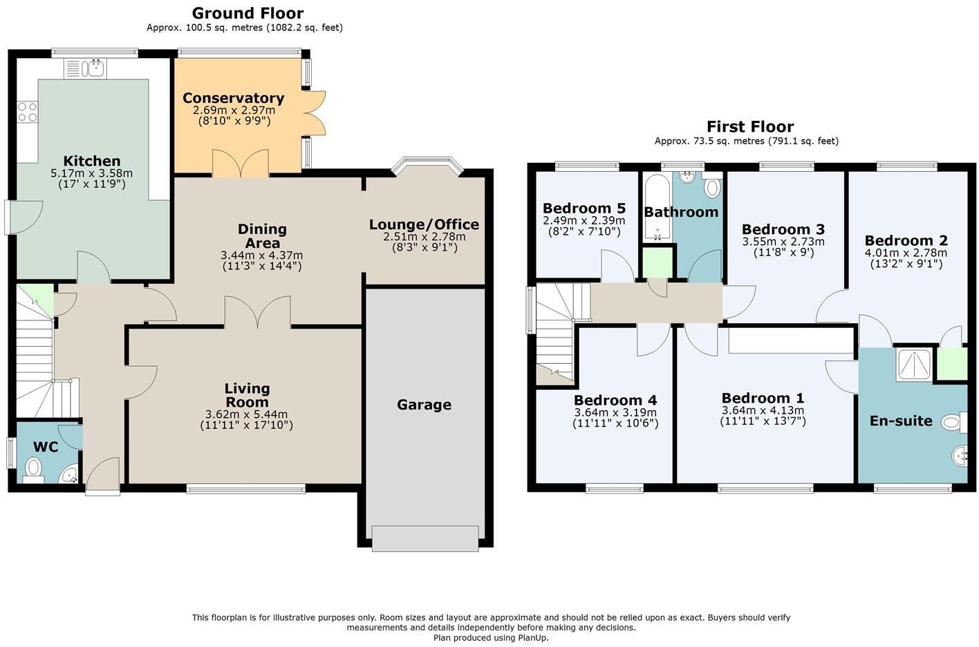 Mowbray Drive, Leighton Buzzard floorplan