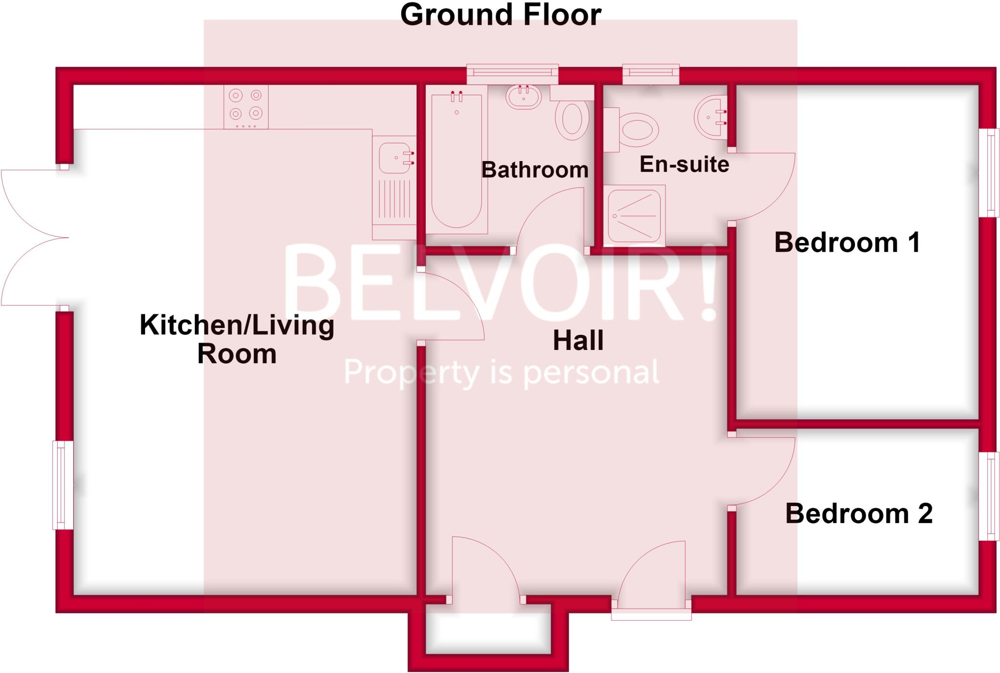 Dinas Court, Harrington Road, Huyton, L36 floorplan