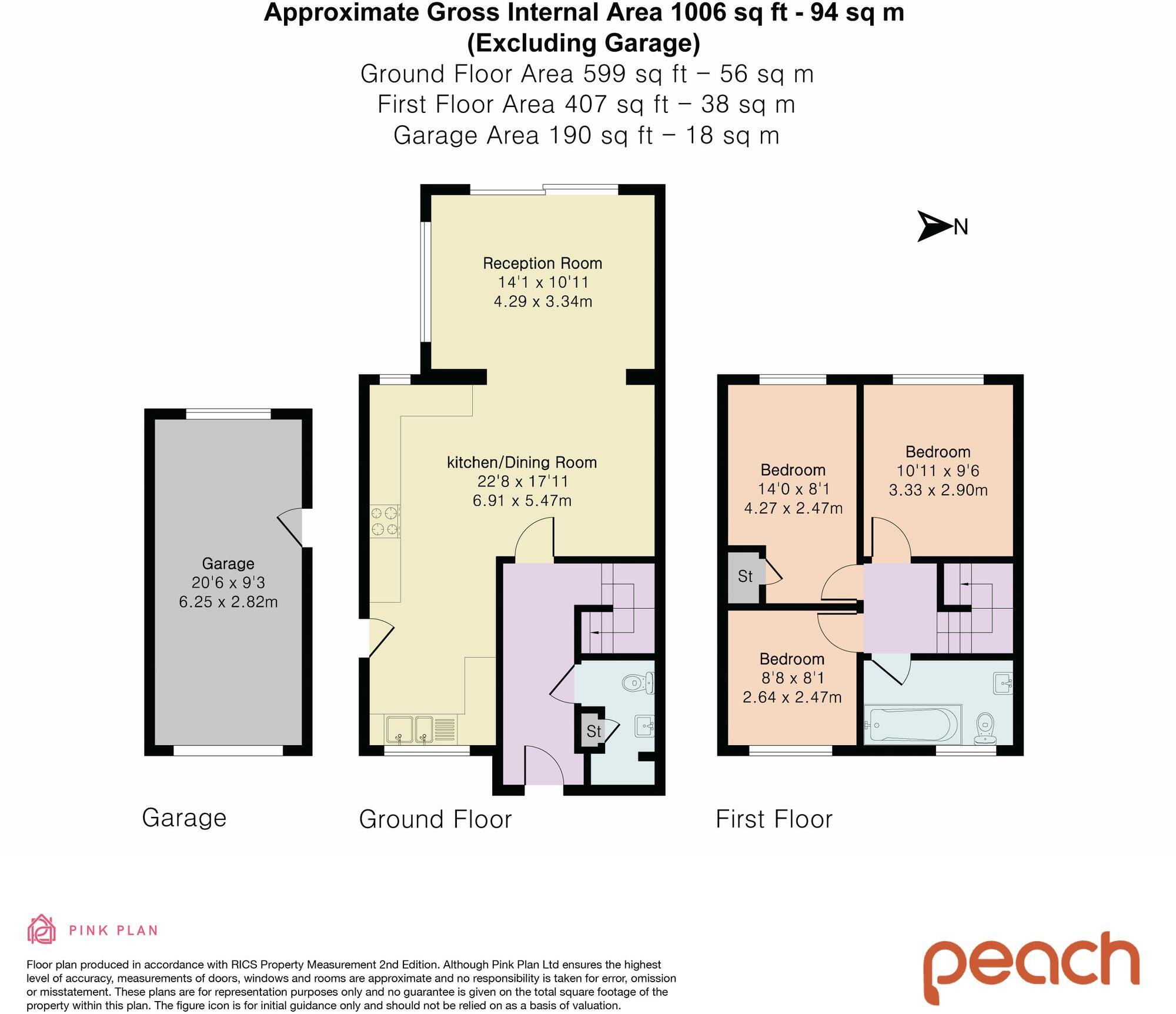 Pinnegar Way, Swindon, SN3 floorplan